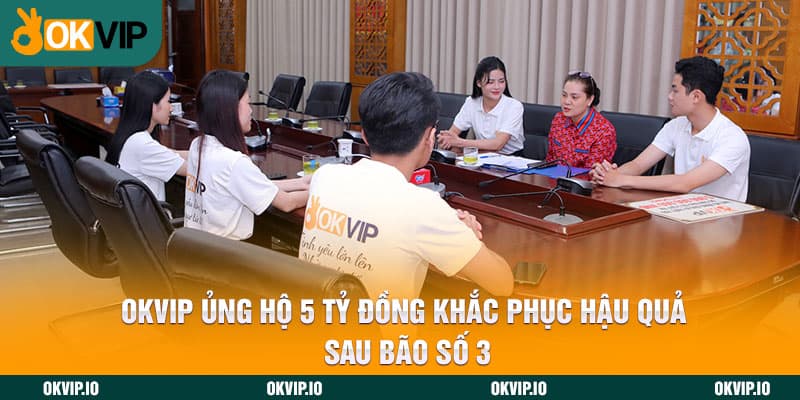 Sau Cơn Bão Số 3 Yagi – OKVIP Chung Tay Ủng Hộ 5 Tỷ Đồng! - hình ảnh - uipgeuacpa.top