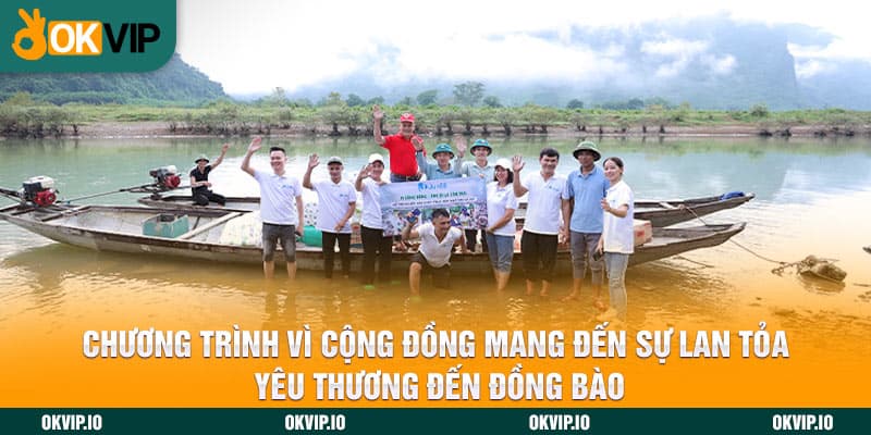 Chương Trình Vì Cộng Đồng Tại OKVIP – Vì Cho Là Còn Mãi - hình ảnh - uipgeuacpa.top